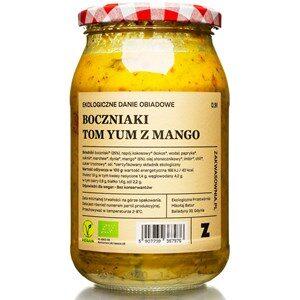 Boczniaki z mango - gotowe danie