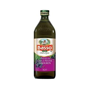 Olej z pestek winogron - butelka 1 l Basso